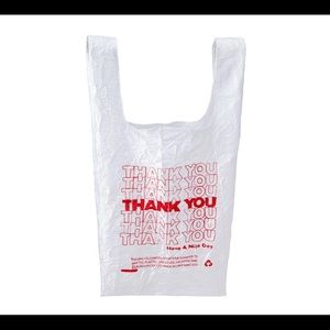 Nylon “Thank You” Tote Bag